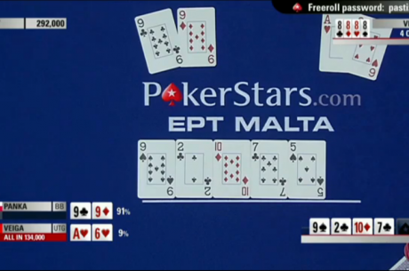 EPT Malta: Phounder 31º (€19,250 ) & Antonin Duda Lidera 23 em Jogo