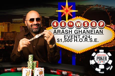 Arash Ghaneian Vence Evento #24: $1,500 H.O.R.S.E. ($239,750)