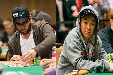 Caio Toledo (9/29) e Fernando Konishi (19/29) no Evento #28: MONSTER STACK $1,500 No-Limit...