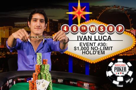 Ivan Luca Vence Evento #30: $1,000 No-Limit Hold'em ($353,391)