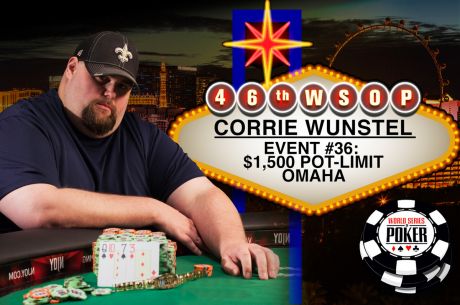 Corrie Wunstel Vence Evento #36 - US$1,500 Pot-Limit Omaha (US$267,435).