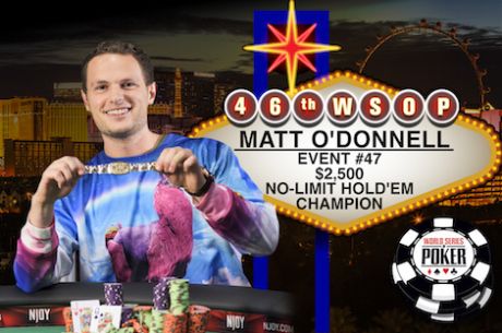 Matt O'Donnell Vence Evento #47: $2,500 No-Limit Hold'em ($551,941)