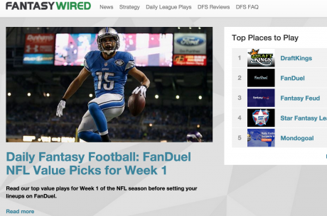 PokerNews' Sister Site FantasyWired Has Everything You Need to Succeed in NFL Week 1