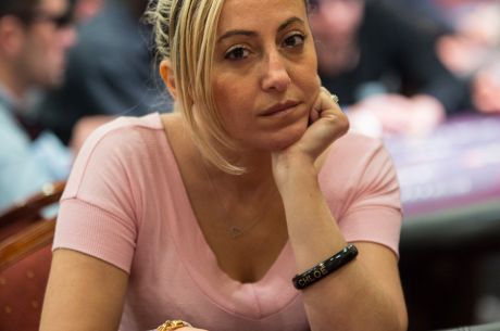 Bonne ambiance au Tanger poker Festival VIII, Rebecca Gerin in à 16 left