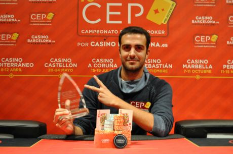 José María "echepoker" Echevarne campeón del CEP Marbella 2015 por 14.950€ tras un pacto a...