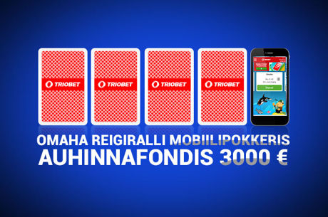 Triobet annab Omaha mobiilimängijatele 3000 eurot