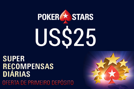 Receba Recompensas Diárias e Reivindique seu Pacote de $25 no PokerStars