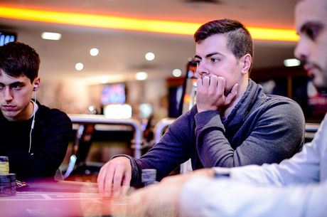 Sergi Reixach y Breixo González en la mesa final del Super Tuesday de PokerStars