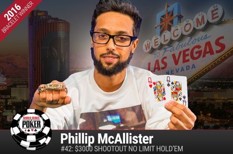 Phillip "Grindation" McAllister remporte le Shootout WSOP à 3000$, Maria Ho 4e, Stephen...