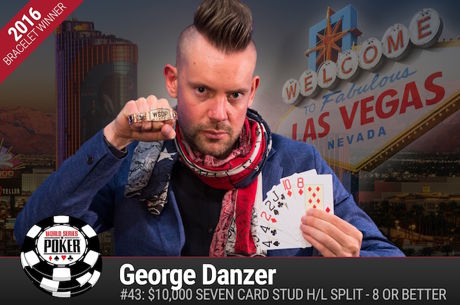 George Danzer Vence Evento #43: $10,000 Seven Card Stud Hi-Lo Split-8 or Better Championship ($338.646)