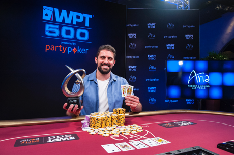 Andreas Olympios Comes from the Bottom to Win WPT500 at ARIA for $260,000