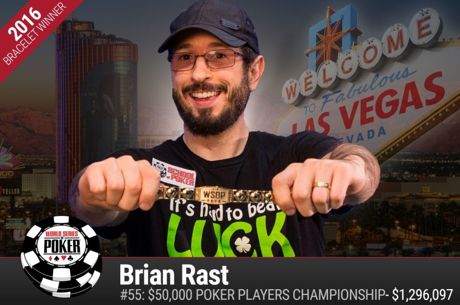 5 ans après, Brian Rast gagne encore le Poker Players Championship, Justin Bonomo Runner-up