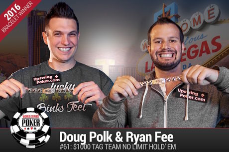Doug Polk e Ryan Fee Vencem Evento #61: $1,000 Tag Team NLH (2x$76.679)