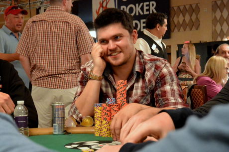 WSOP Main Event Newcomer Valentin Vornicu Charges Into Day 3 Dinner Break with Lead