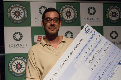 Carlos Correia Vence Etapa #9 da Solverde Poker Season