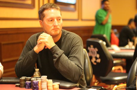 Russell Licking Bags Day 1a Lead at RunGood Council Bluffs