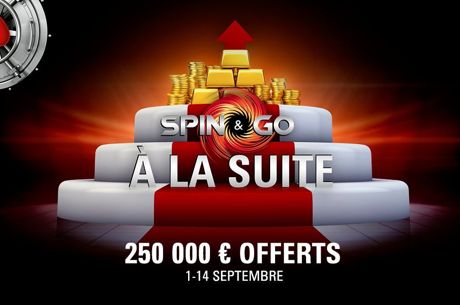 Spin & Go A LA SUITE : Gagnez jusqu'à 2545€ de bonus quotidien pendant 14 jours sur...