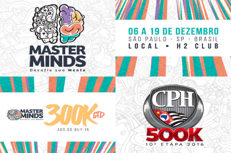 MasterMinds 7: 6 a 19 de Dezembro no H2 Club em São Paulo