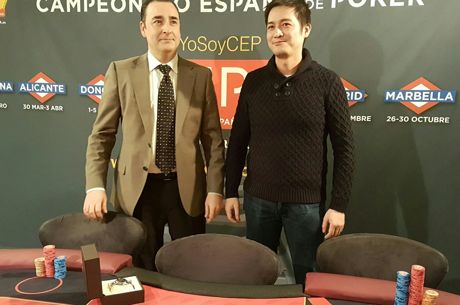 Liron Hu Yu Campeón de España de Poker 2016