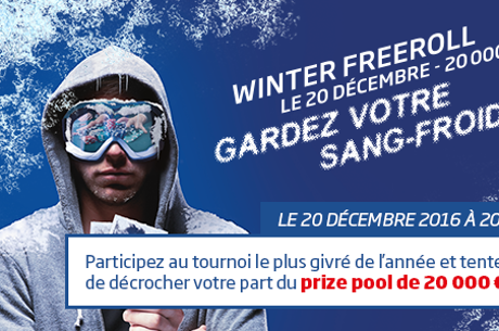 PMU Poker : Jouez le Winter Freeroll pour un Joyeux Noël (20.000€ GTD)