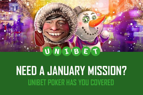 Complete Easy Poker Challenges, Win Prizes at Unibet in January