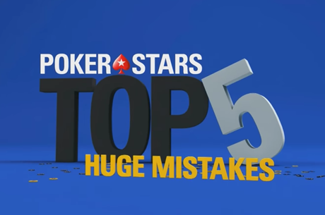 Os Cinco Maiores Erros Captados Pelas Câmaras numa Mesa de Poker