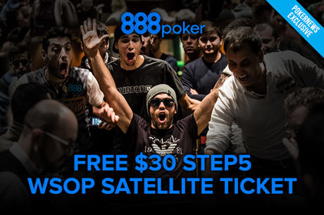 888poker Wants to Give You a $30 WSOP Satellite Ticket