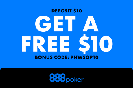 Get Your Hands on a Free $10 at 888poker