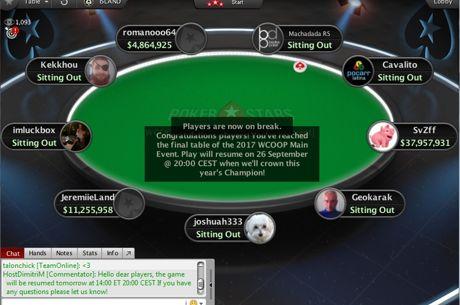 Main Event WCOOP : Van Zadelhoff énorme leader, la France en finale