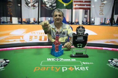 Lidison Aranha Crava Anel no Seniors 50+ do WSOP Circuit Brasil