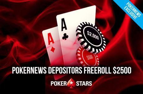 Participe no Freeroll Exclusivo de $2,500 no PokerStars