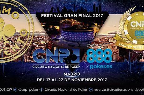 El Circuito Nacional del Poker se decide en Madrid hasta el 27 de noviembre