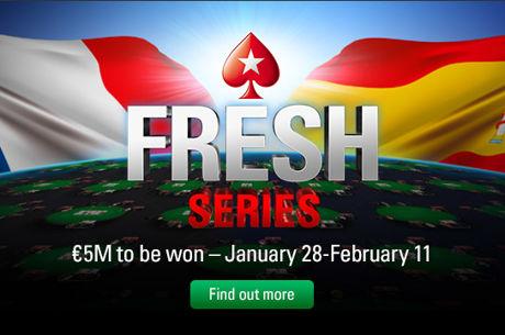 PokerStars Launches €5 Million Gtd. FRESH Series for French and Spanish Players