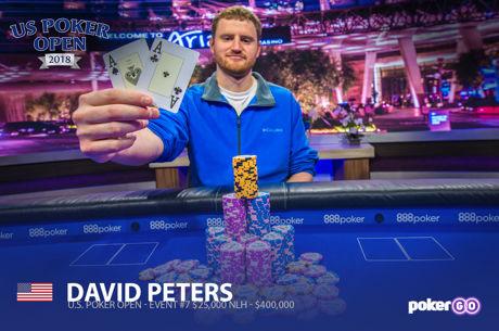 David Peters Conquista Evento #7: $25,000 NLH do US Poker Open