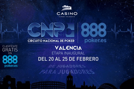 Casino Cirsa Valencia inaugura la temporada del Circuito Nacional de Poker 2018