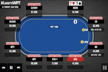Check or Bet Your Pocket Sevens on the Flop?