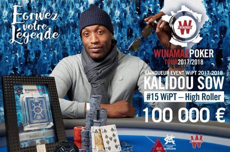 Kalidou Sow Wins Again; Claims Winamax Poker Tour Paris High Roller