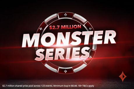 Participe na Monster Series com $2.7 Milhões Garantidos do partypoker