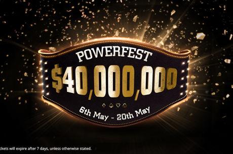 partypoker Gears up for the $40 Million Guaranteed POWERFEST