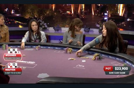 Melanie Weisner Analyzes 'Poker After Dark' Hand Against Tracy Nguyen