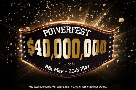 ImReadyGambo Forra $62,837 no Powerfest #83-HR & Mais
