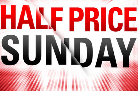 Half Price Sunday este Domingo na PokerStars.FRESPT