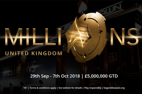 partypoker LIVE Announces Return of the MILLIONS UK Festival