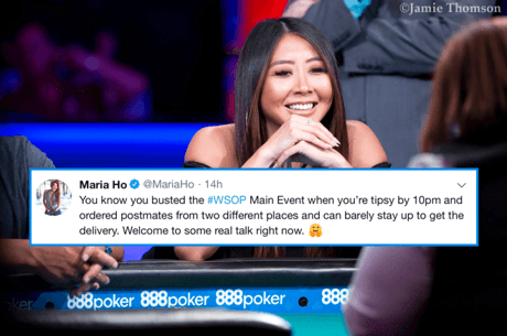 Maria Ho Busts the Main Event; Shows She's Just Like the Rest of Us