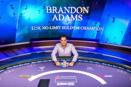 Brandon Adams Wins Poker Masters Event #2: $25K NLH for $400,000