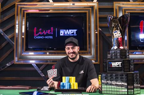 WPT Maryland : Tony Ruberto s'offre une 2e couronne World Poker Tour (344.755$)