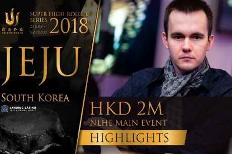 Destaques do Triton Poker SHR HK 2M Main Event Jeju 2018