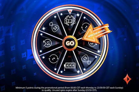 Guarantee Yourself Up To Five Prizes on the partypoker Wheel