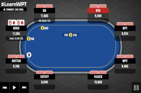 Como Jogar Flush Draw no Flop em um Pote Multi-Way