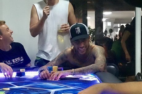 Les vacances poker de Neymar